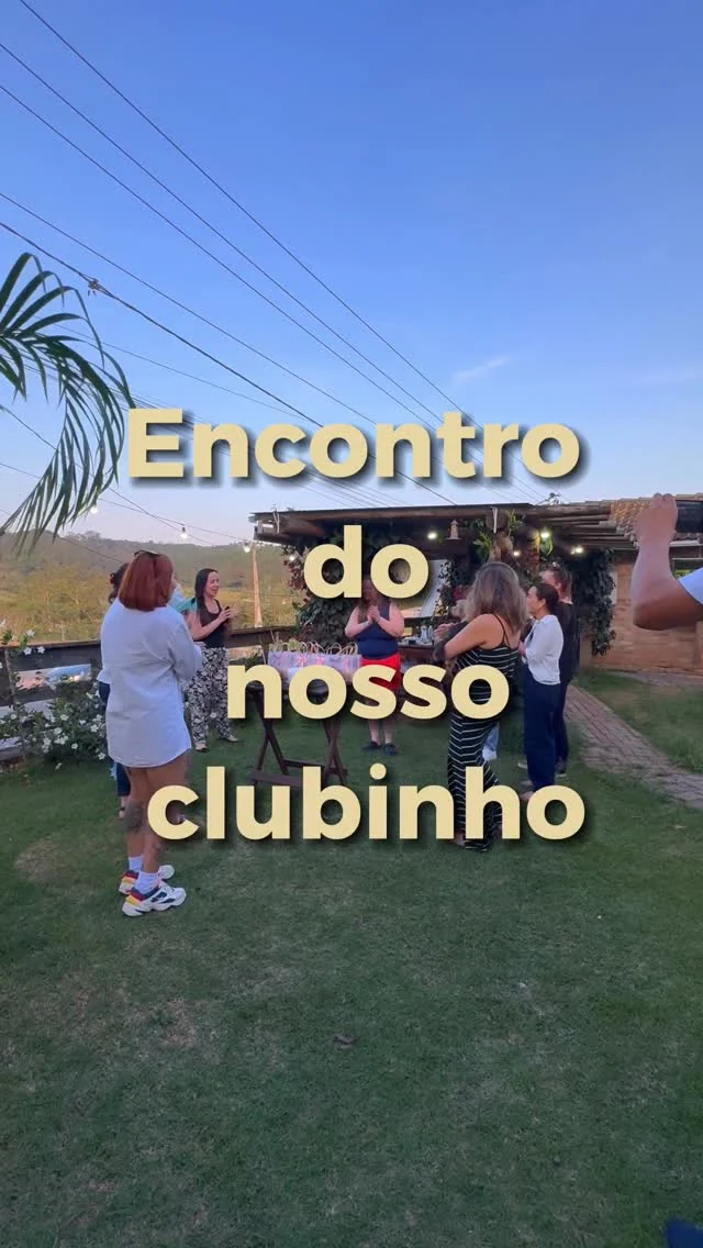 Capa de um Reel com participantes reunidas em área aberta no encontro do Movimento Brava no Café Japy.